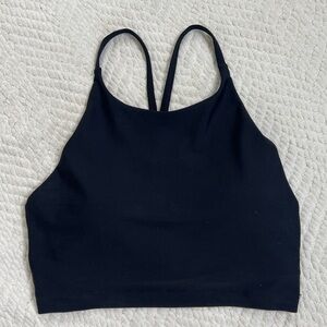 Old Navy Active Black Racer Back Sports Bra, Medium